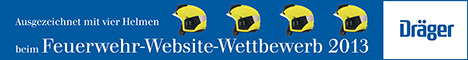 Dräger Jungendfeuerwehr Web-Site mit 4 Helmen ausgezeichnet